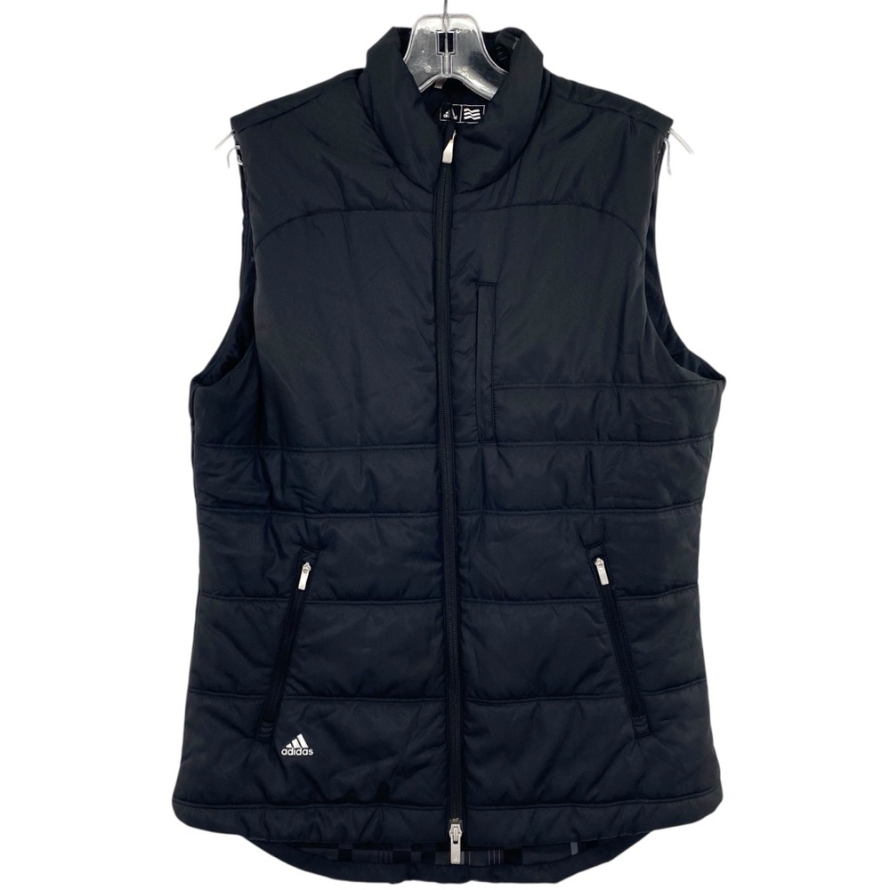Adidas Women's Black Puffer Vest Size Medium